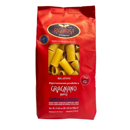 Rigatoni di Gragnano 12x 500gr 'La Rigorosa'