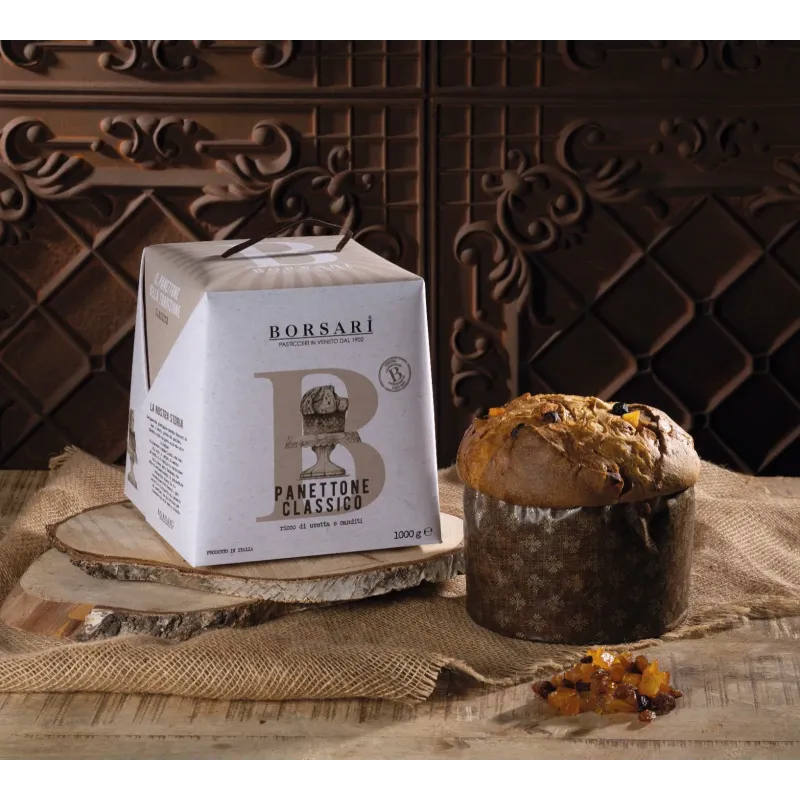 Panettone classico alto astucciato 1 kg cod. 3585