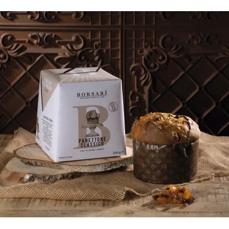 Panettone classico alto astucciato 1 kg cod. 3585