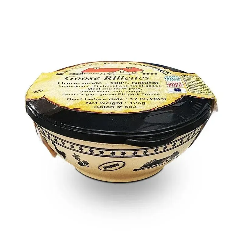 Ganzen Rillettes 80% 6x 125g