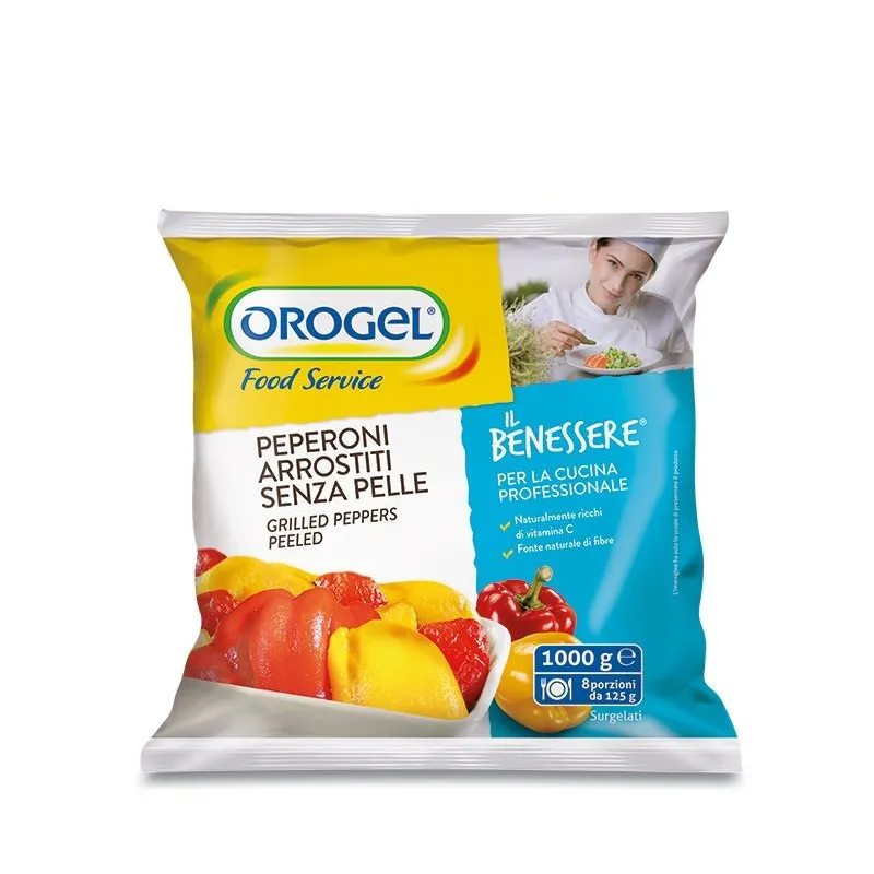 Peperoni Arrostiti senza Pelle "Orogel"1kg