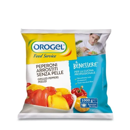 Peperoni Arrostiti senza Pelle "Orogel"1kg