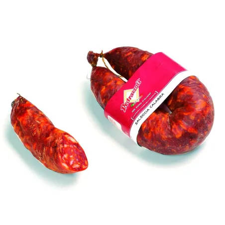 Salsiccia rustica piccante calabra 350 gr