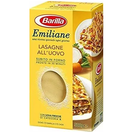 Lasagne all' uovo Barilla 15 x 500gr