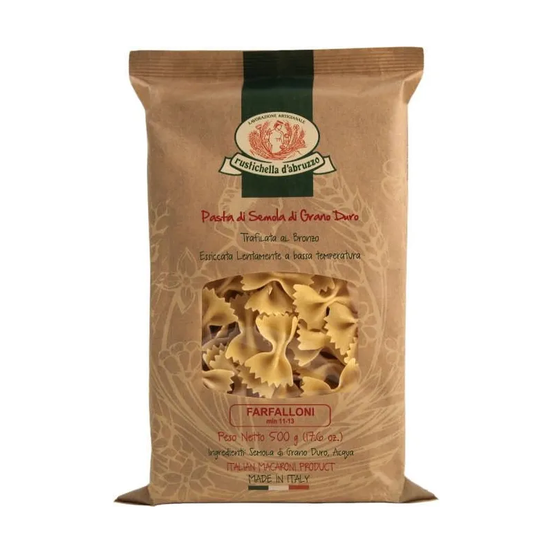 Farfalle "Rustichella d'Abruzzo" 500gr