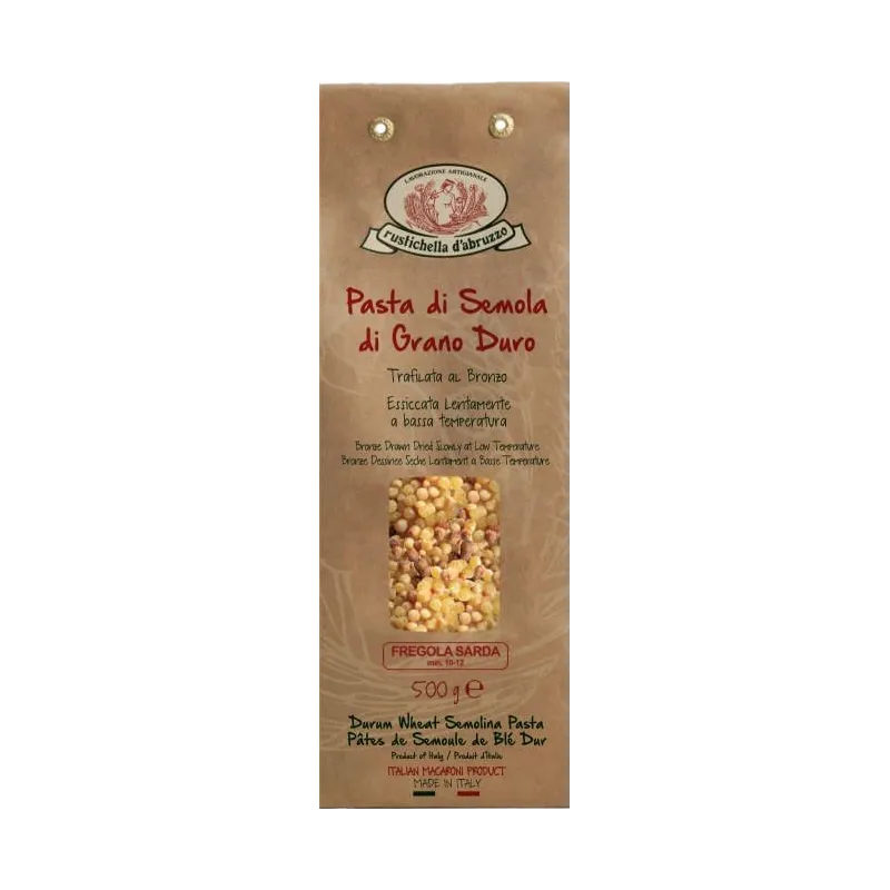 Fregola sarda tostata "Rustichella d'Abruzzo" 500gr