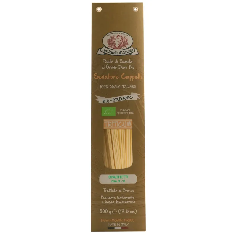 Spaghetti Bio Senatore Cappelli "Rustichella d'Abruzzo" 500gr