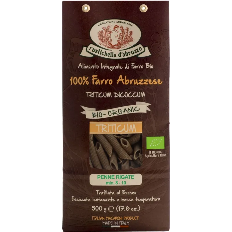 Penne rigate farro bio 500gr 'Rustichella d' Abruzzo'