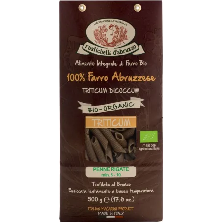 Penne rigate farro bio 500gr 'Rustichella d' Abruzzo'