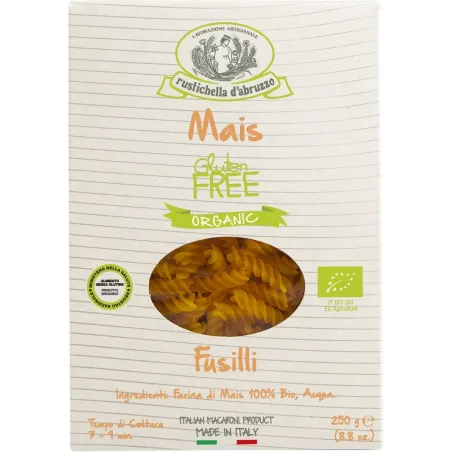 Fusillotti Mais Bio "Rustichella d'Abruzzo" 250 gr