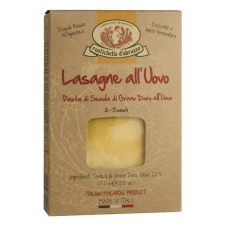 Lasagne all' uovo "Rustichella d'Abruzzo" 250 gr